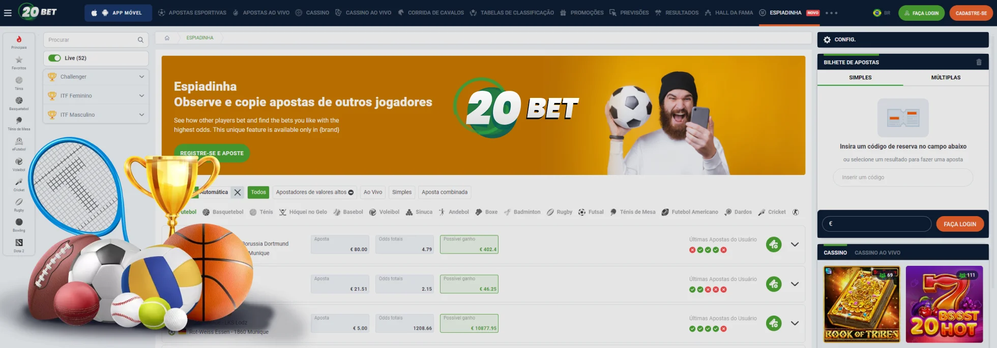 20Bet Apostas